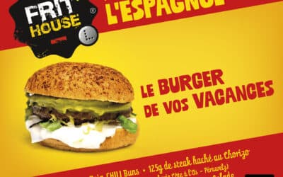 Frithousel présente l’Espagnol! Le burger de l’été.